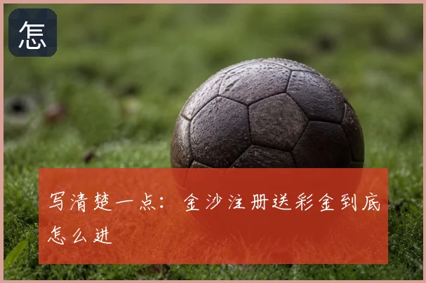 写清楚一点：金沙注册送彩金到底怎么进